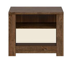 Nachtkommode Ruso Beige - Holzwerkstoff - 55 x 44 x 46 cm