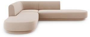 Ecksofa MILEY 5 Sitzplätze Beige