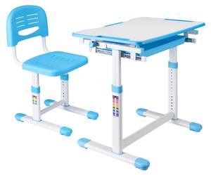 Set de bureau et chaise pour enfant Sala Bleu - Blanc