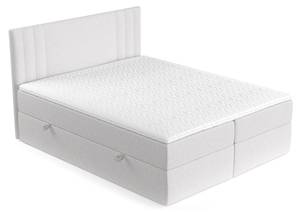 Boxspringbett Mallo Grau - Breite: 200 cm