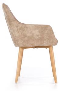 Chaise Rixos Beige - Textile - 56 x 85 x 61 cm