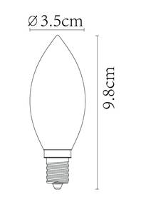 Leuchtmittel E14 Verre - 2 x 10 x 2 cm