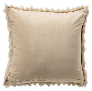 Kissenbezug Fidan Beige - Textil - 45 x 45 x 45 cm