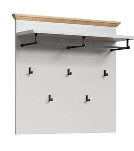 Wandgarderobe Landside Grau - Holz teilmassiv - 91 x 82 x 27 cm