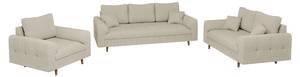 Sofa Neo 2-Sitzer Cord-Stoff Beige