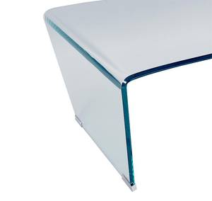 Table basse SUZANA Verre - 60 x 40 x 120 cm