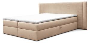 Boxspringbett CEDRIC Rosé - Breite: 234 cm