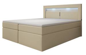 Boxspringbett Repos Beige - Breite: 120 cm - H3