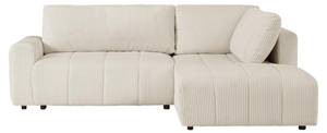 Schlafsofa RICIA Beige - Textil - 195 x 96 x 259 cm