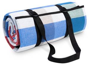 Picknickdecke MERIENDA Blau - Textil - 150 x 1 x 200 cm