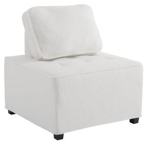 2-Sitzer Modulsofa TEDDYKiss (2er Set) Weiß - Breite: 152 cm