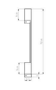 Wandleuchte Sappo 3000K Weiß - Höhe: 150 cm