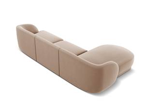 Ecksofa MILEY 4 Sitzplätze Beige