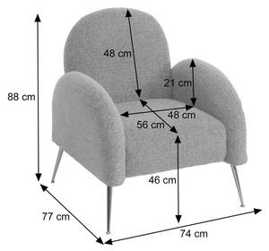 Lounge-Sessel N69 Grau