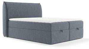 Boxspringbett Mensa Blau - Breite: 180 cm