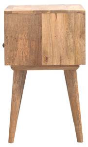 Nachttisch Nordic Braun - Massivholz - Holzart/Dekor - 46 x 58 x 36 cm