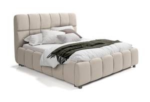 Polsterbett Doppelbett Hamina Beige - Breite: 204 cm