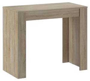 Table console extensible, 140, Chêne Beige