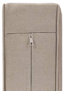 Canapé de jardin TIMOR Beige - Gris - Chêne clair - Taupe - 167 x 167 cm