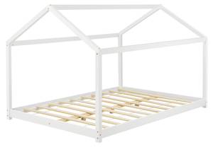 Lit enfant avec Matelas Blanc - 146 x 134 cm