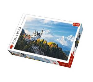 Puzzle Neuschwanstein, 1500 Teile Papier - 27 x 6 x 41 cm