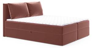 Boxspringbett Egro Pink - Breite: 163 cm