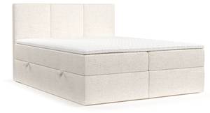 Boxspringbett Jonah Creme - Breite: 180 cm