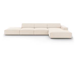 Ecksofa JODIE 5 Sitzplätze Beige