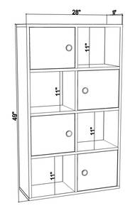 Bücherregal Tasso Anthrazit - Buche Dekor - Eiche Antik Dekor