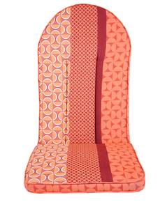 Sitzauflage für Adirondack Gartenstuhl Rot - Textil - 47 x 5 x 75 cm