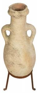 Amphora ROM Braun - Keramik - Stein - 28 x 53 x 28 cm