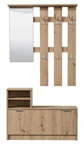 Garderobe PENINA Beige - Holzwerkstoff - 28 x 189 x 99 cm