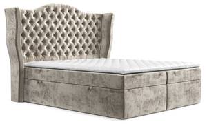 Boxspringbett Royal Beige - Breite: 180 cm