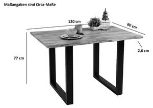 Esstisch TIGER 120 x 80 cm