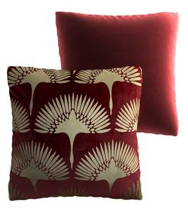 Coussin GRUES JAPONAISES Rouge - Textile - 45 x 45 x 45 cm