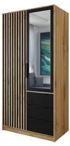 Kleiderschrank Bali Lux 2D Eiche