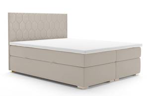 Boxspringbett PILO Beige - Breite: 140 cm - H4