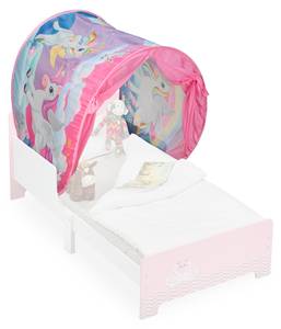 Superbe tente pour votre enfant Gris - Rose clair - Blanc