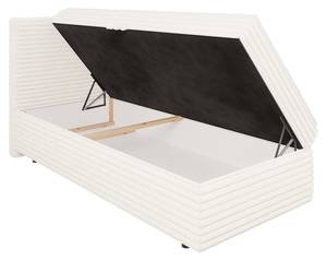 Boxspringbett Maya mit Bettkästen Beige - Breite: 95 cm