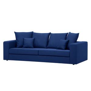 Sofa Bilbao (3-Sitzer) Webstoff Stoff Ramira: Blau