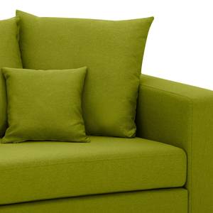 Sofa Bilbao (3-Sitzer) Webstoff Stoff Ramira: Limette