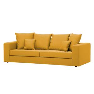 Sofa Bilbao (3-Sitzer) Webstoff Stoff Selva: Senfgelb