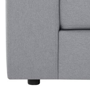 Sofa Bilbao (3-Sitzer) Webstoff Stoff Ramira: Silber