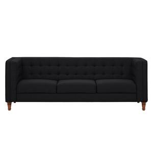 Sofa Buckingham (3-Sitzer) Webstoff Stoff Selva: Anthrazit