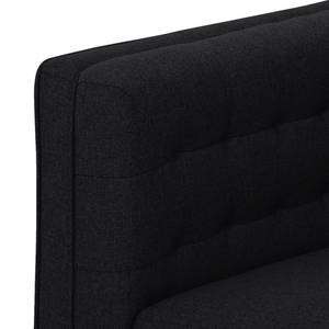 Sofa Buckingham (3-Sitzer) Webstoff Stoff Selva: Anthrazit