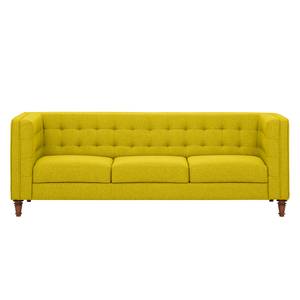 Sofa Buckingham (3-Sitzer) Webstoff Webstoff Milan: Gelb