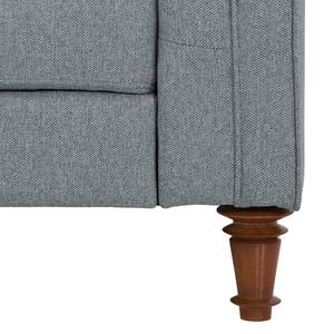 Sofa Buckingham (3-Sitzer) Webstoff Stoff Selva: Grau