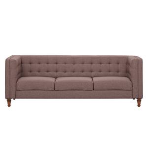 Sofa Buckingham (3-Sitzer) Webstoff Webstoff Milan: Grau-Braun