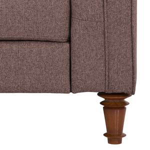 Sofa Buckingham (3-Sitzer) Webstoff Webstoff Milan: Grau-Braun