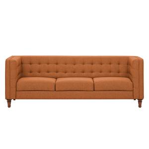 Sofa Buckingham (3-Sitzer) Webstoff Webstoff Milan: Rostbraun